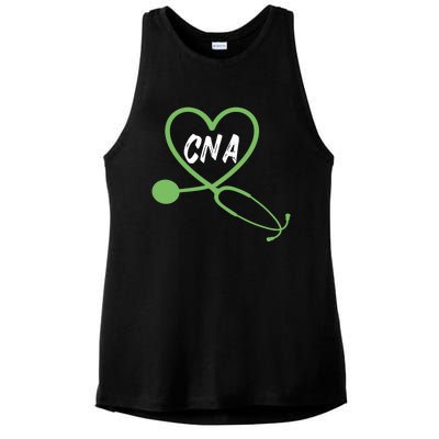 Cna Certified Nursing Assistant Profession Cool Gift Ladies PosiCharge Tri-Blend Wicking Tank