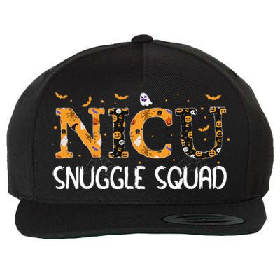 Cozy Crew NICU Nurse Halloween Outfit Wool Snapback Cap