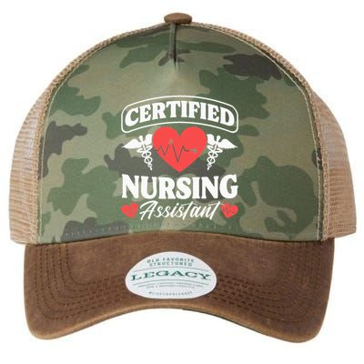 Cna Certified Nursing Assistant Certified Nursing Assistant Legacy Tie Dye Trucker Hat