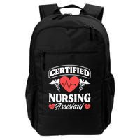 Cna Certified Nursing Assistant Certified Nursing Assistant Backpack