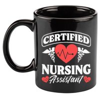 Cna Certified Nursing Assistant Certified Nursing Assistant 11oz C Handle Ceramic Mug