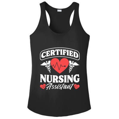 Cna Certified Nursing Assistant Certified Nursing Assistant Ladies PosiCharge Competitor Racerback Tank