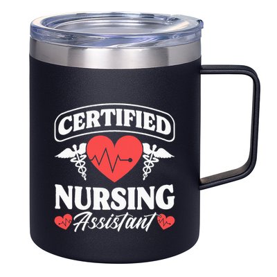 Cna Certified Nursing Assistant Certified Nursing Assistant 12oz Stainless Steel Coffee Mug