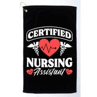 Cna Certified Nursing Assistant Certified Nursing Assistant Golf Towel