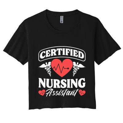 Cna Certified Nursing Assistant Certified Nursing Assistant Crop Top