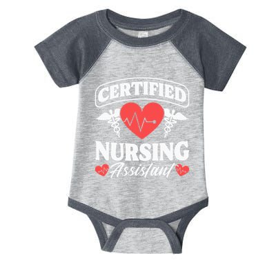 Cna Certified Nursing Assistant Certified Nursing Assistant Infant Baby Jersey Bodysuit