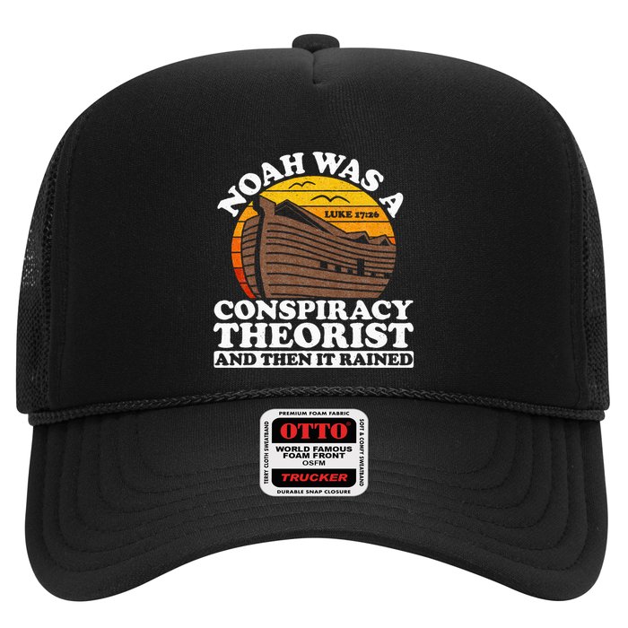 Conservative Christian Noah Was A Conspiracy Theorist Trucker Hat