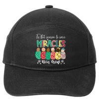 Christian Christmas Nativity Jesus Love Came Down 7-Panel Snapback Hat