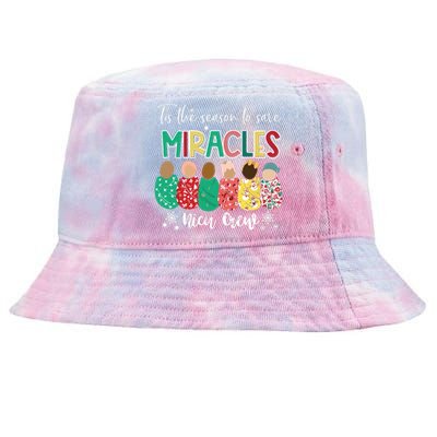 Christian Christmas Nativity Jesus Love Came Down Tie-Dyed Bucket Hat