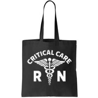 Critical Care Nursing Department Icu Rn Critical Care Nurse Tote Bag