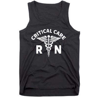 Critical Care Nursing Department Icu Rn Critical Care Nurse Tank Top