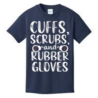 Cuffs Correctional Nurse RN Prison Nursing Medical Kids T-Shirt