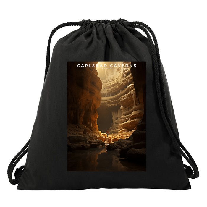 Carlsbad Caverns National Park Drawstring Bag