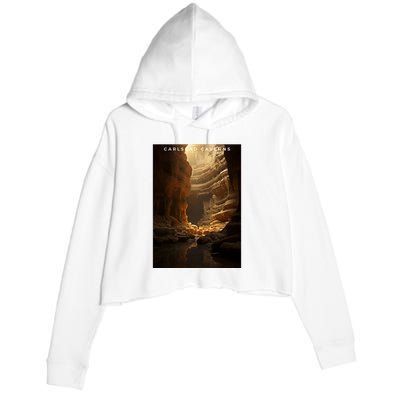 Carlsbad Caverns National Park Crop Fleece Hoodie