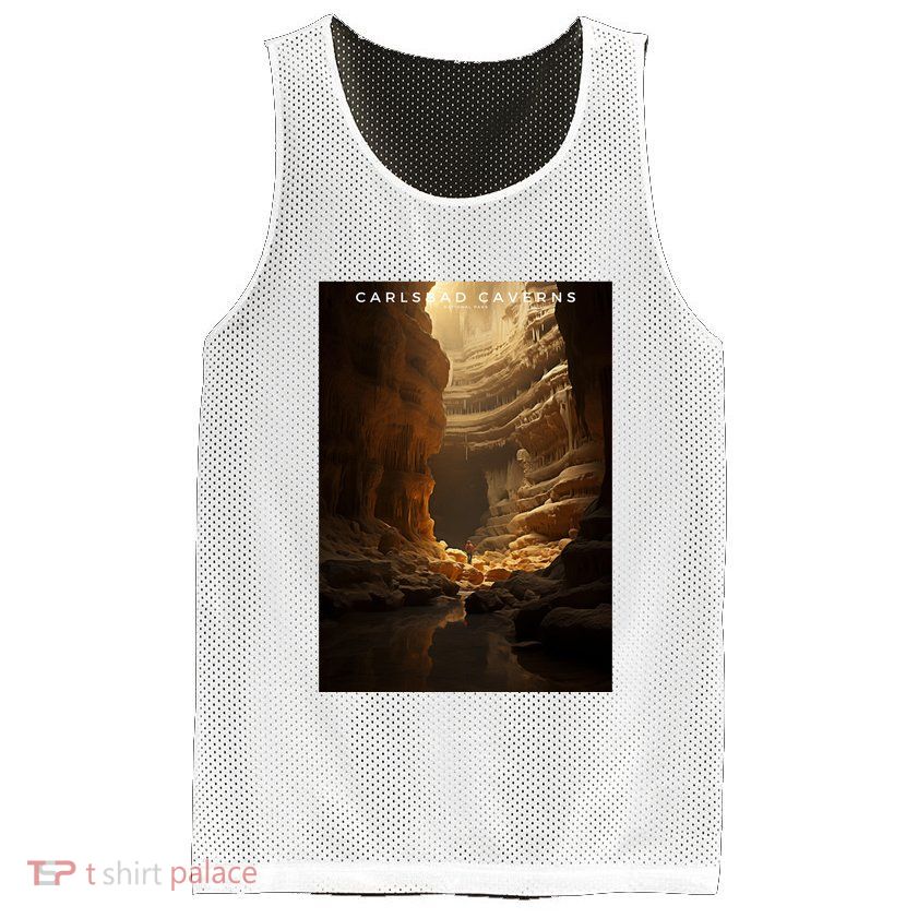 Carlsbad Caverns National Park Mesh Reversible Basketball Jersey Tank