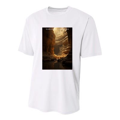Carlsbad Caverns National Park Youth Performance Sprint T-Shirt
