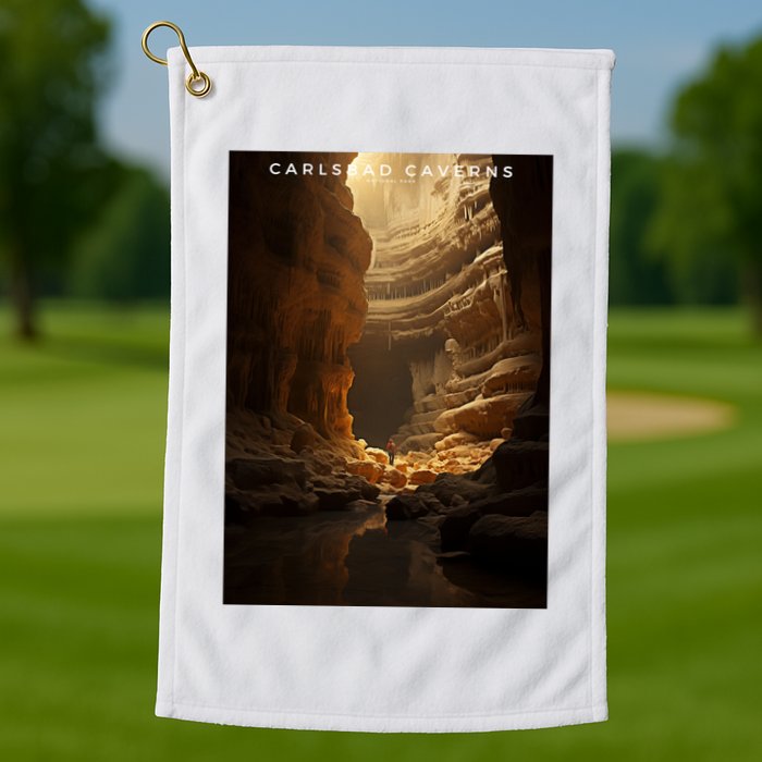 Carlsbad Caverns National Park Golf Towel