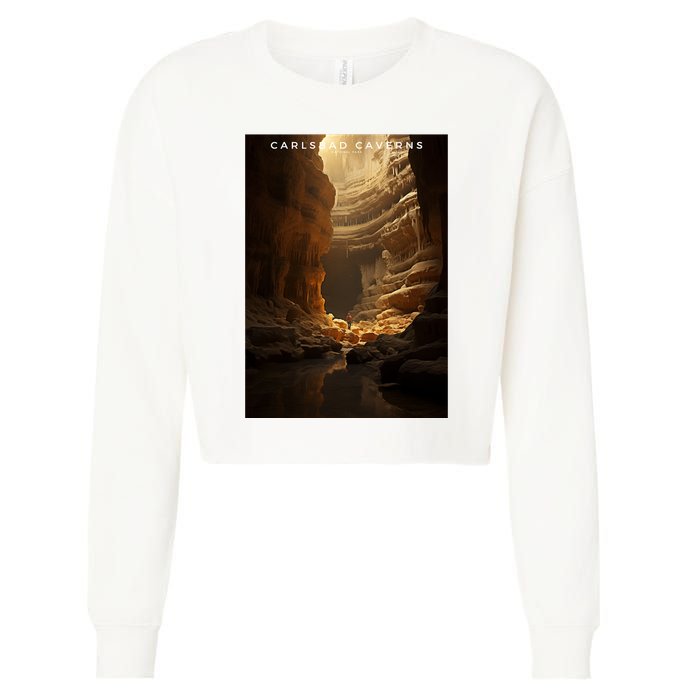 Carlsbad Caverns National Park Cropped Pullover Crew