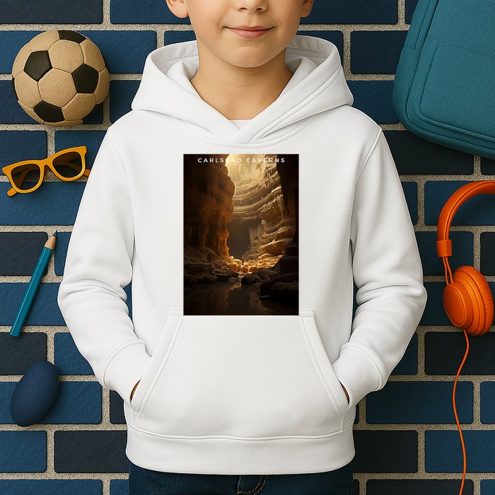 Carlsbad Caverns National Park Kids Hoodie