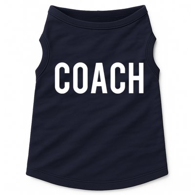 Coach Cool New Retro Funny Cheap Sports Gift Tee Doggie Tank