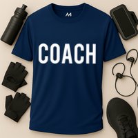 Coach Cool New Retro Funny Cheap Sports Gift Tee Cooling Performance Crew T-Shirt