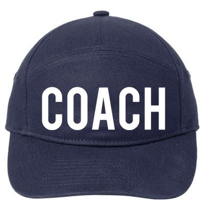 Coach Cool New Retro Funny Cheap Sports Gift Tee 7-Panel Snapback Hat