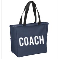 Coach Cool New Retro Funny Cheap Sports Gift Tee Zip Tote Bag