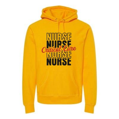 Critical Care Nurse Gift Premium Hoodie