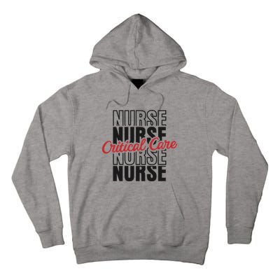 Critical Care Nurse Gift Tall Hoodie