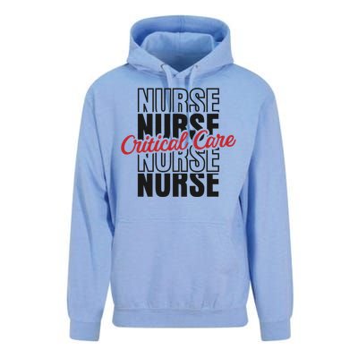 Critical Care Nurse Gift Unisex Surf Hoodie