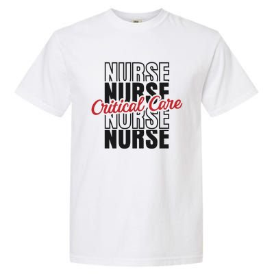 Critical Care Nurse Gift Garment-Dyed Heavyweight T-Shirt