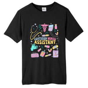 Cna Certified Nursing Assistant Funny Nurse Cna Life Costume Tall Fusion ChromaSoft Performance T-Shirt