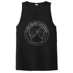 Carlsbad Caverns New Mexico National Park Logo Travel Gift PosiCharge Competitor Tank