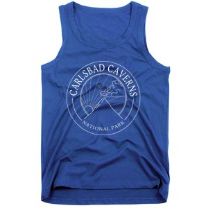 Carlsbad Caverns New Mexico National Park Logo Travel Gift Tank Top