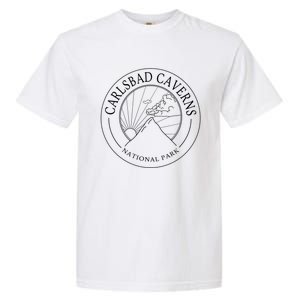 Carlsbad Caverns New Mexico National Park Logo Travel Gift Garment-Dyed Heavyweight T-Shirt