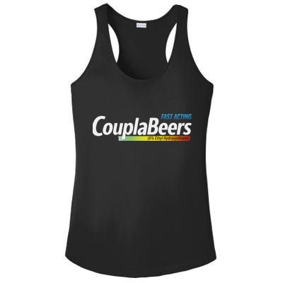 Couplabeers Couple Of Beers  Ladies PosiCharge Competitor Racerback Tank