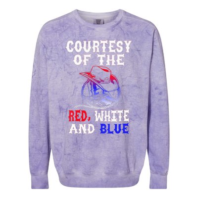 Courtesy Colorblast Crewneck Sweatshirt