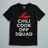 Chili Cook Off Squad Chili Contest Matching Team T-Shirt
