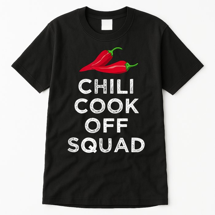 Chili Cook Off Squad Chili Contest Matching Team Tall T-Shirt