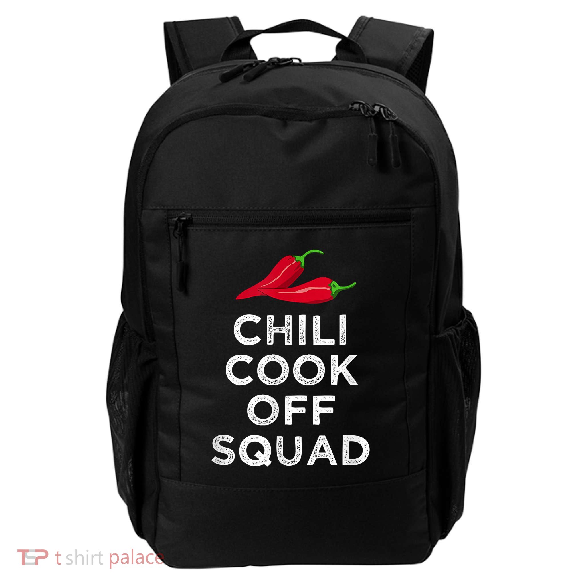 Chili Cook Off Squad Chili Contest Matching Team Backpack