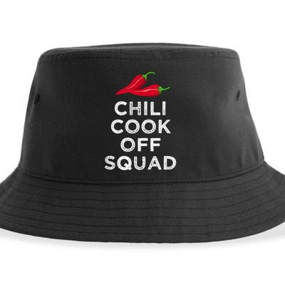 Chili Cook Off Squad Chili Contest Matching Team Sustainable Bucket Hat