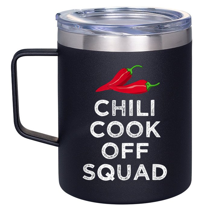 Chili Cook Off Squad Chili Contest Matching Team 12oz Stainless Steel Coffee Mug