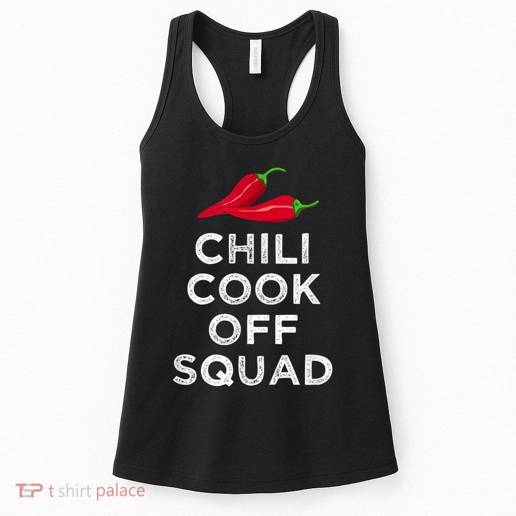Chili Cook Off Squad Chili Contest Matching Team Womens Tank Top