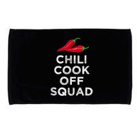 Chili Cook Off Squad Chili Contest Matching Team Microfiber Hand Towel