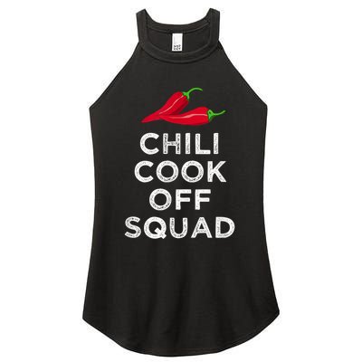 Chili Cook Off Squad Chili Contest Matching Team Women's Perfect Tri Rocker Tank