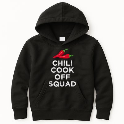 Chili Cook Off Squad Chili Contest Matching Team Kids Hoodie