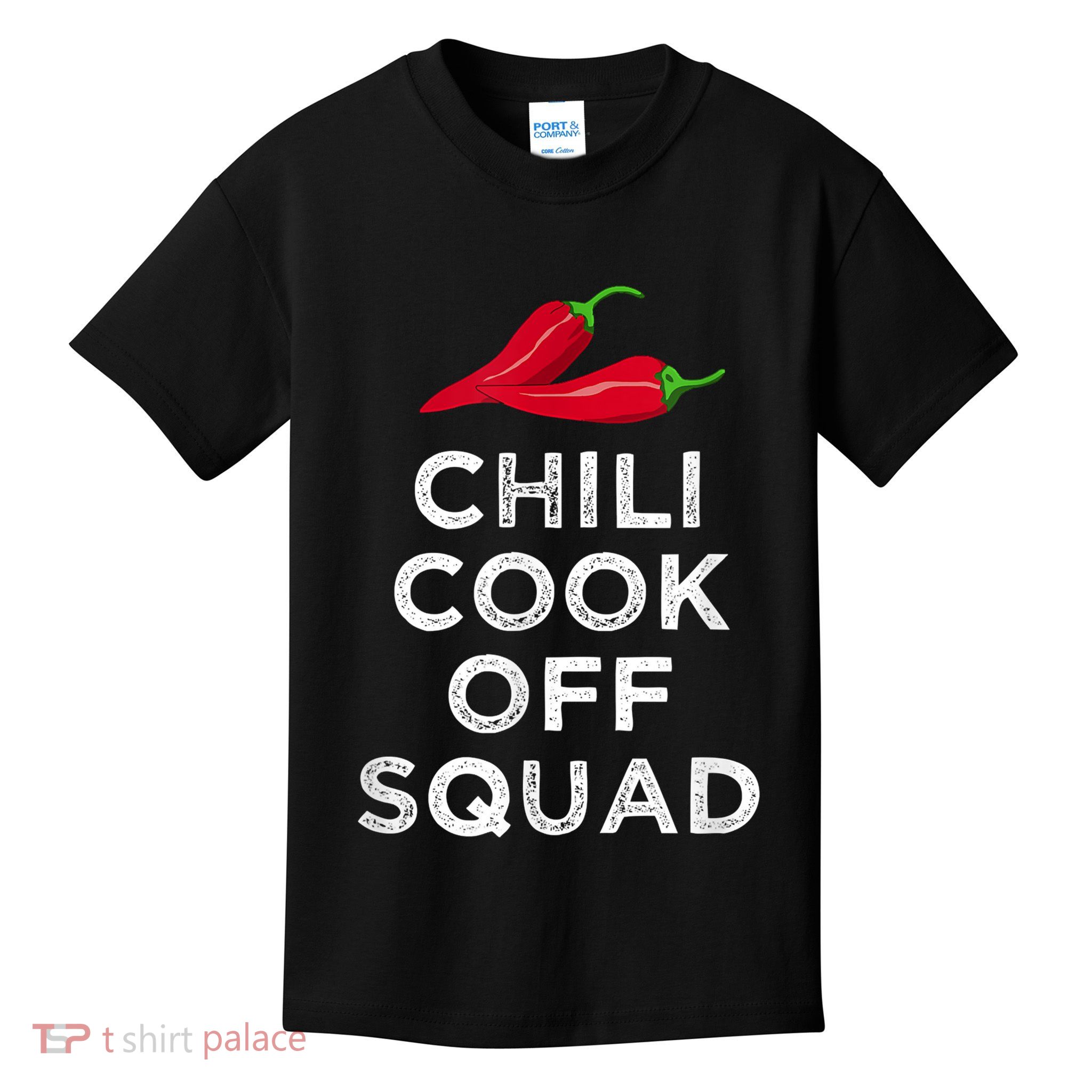 Chili Cook Off Squad Chili Contest Matching Team Kids T-Shirt