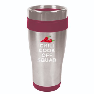 Chili Cook Off Squad Chili Contest Matching Team 16oz Travel Tumbler