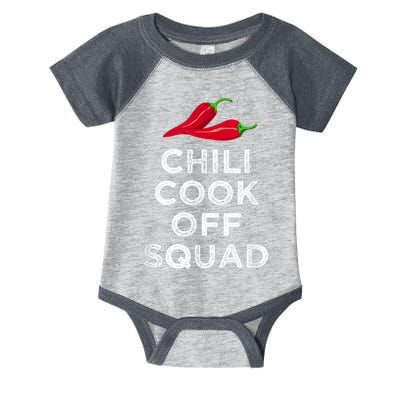 Chili Cook Off Squad Chili Contest Matching Team Infant Baby Jersey Bodysuit
