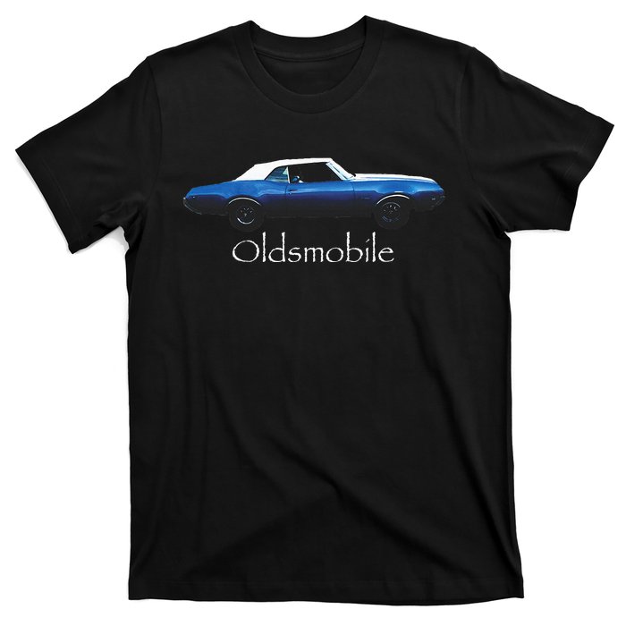 Classic Car Oldsmobile Vintage Car Show Front Graphic T-Shirt